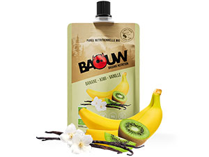 Baouw : la nouvelle compote énergétique Banane - Kiwi - Vanille ! Histoire de la création d'une compote