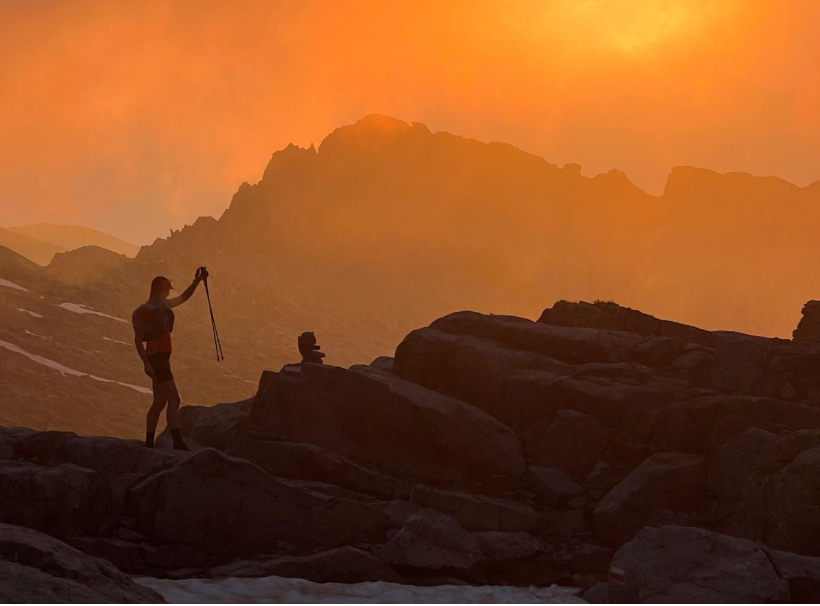 La nutrition de Noor Var Veen pour un FKT de plusieurs jours en montagne