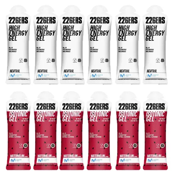 Nutri-Bay | 226ERS - 6+6 Mix Gels Pack - Goût au choix