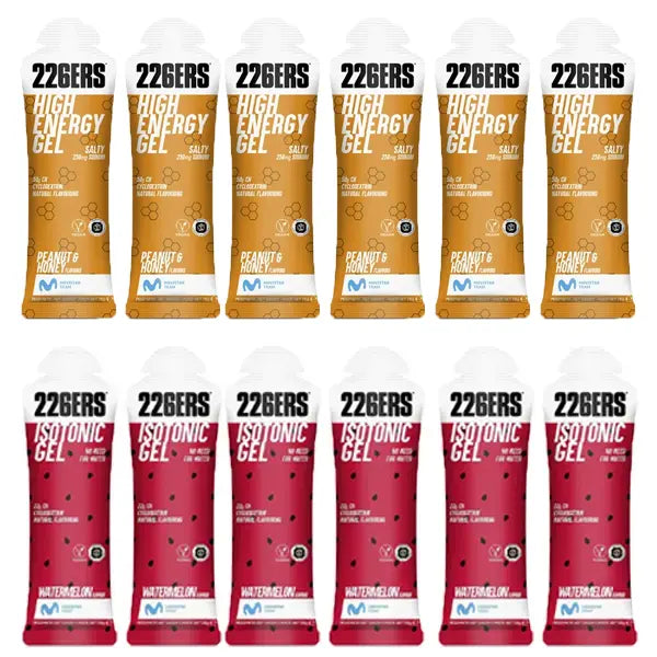 Nutri-Bay | 226ERS - 6+6 Mix Gels Pack - Goût au choix