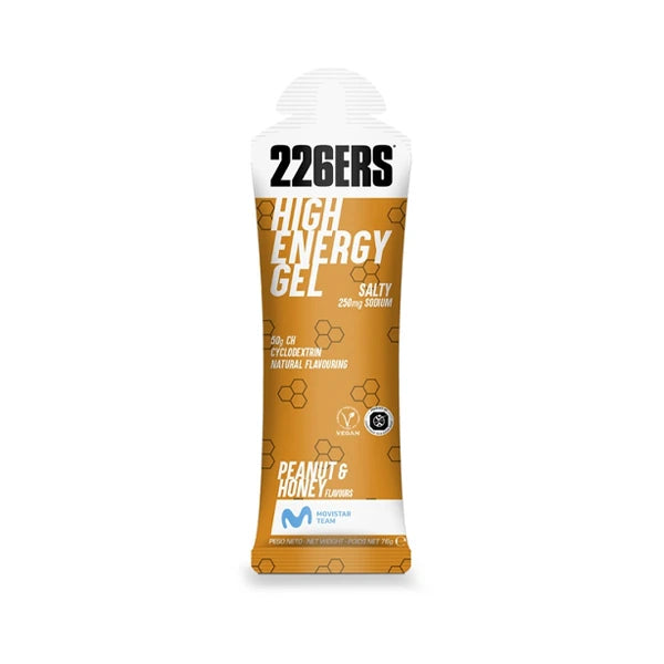 Nutri-Bay | 226ERS - High Energy Gel (60ml) - Cacahuètes et miel