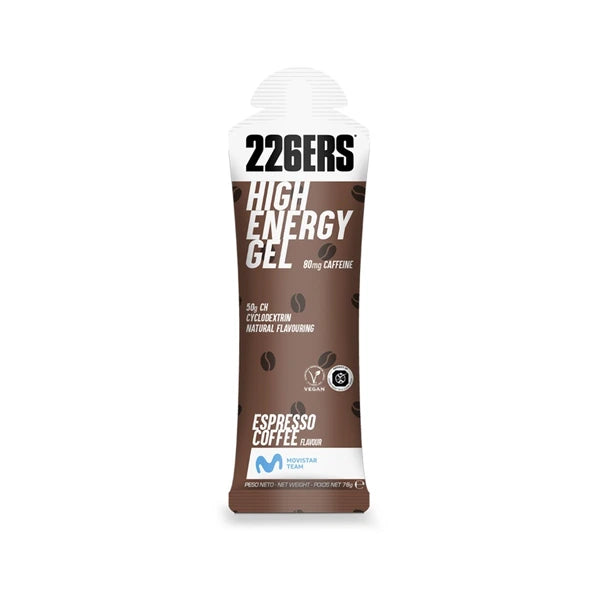 Nutri-Bay | 226ERS - High Energy Gel (60ml) - Café Expresso (Caféine)