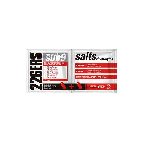 SUB9 SALTS ELECTROLYTES - Duplo - 2 Capsules