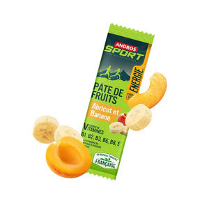 Nutri-Bay | ANDROS SPORT - Pâtes de Fruits (30g) - Abricot & Banane