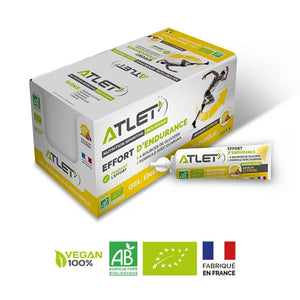 Nutri-Bay | ATLET - Gels Énergétiques BIO Box (45x25g) - Goût au Choix