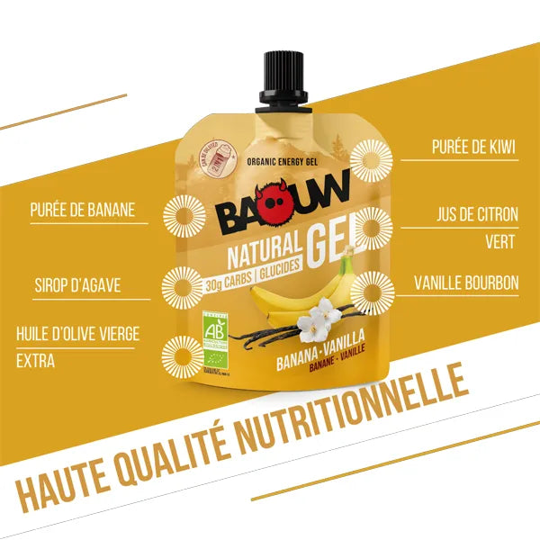 Nutri-Bay | BAOUW - Gel Naturel BIO (85g) - Banane & Vanille