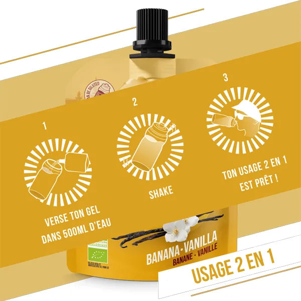 Nutri-Bay | BAOUW - Gel Naturel BIO (85g) - Banane & Vanille