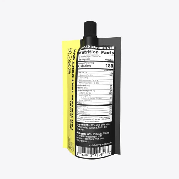 Nutri-Bay | Brutal Salty Energy (56g) - Banana