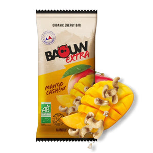 Nutri-Bay | BAOUW - Barre Énergétique BIO EXTRA (50g) - Mangue & Cajou