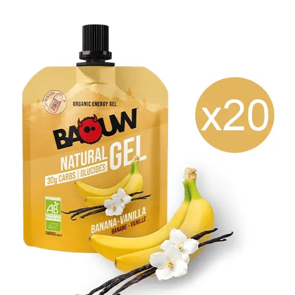 Nutri-Bay | BAOUW - Gel Naturel BIO Box (20x85g) - Goût au Choix