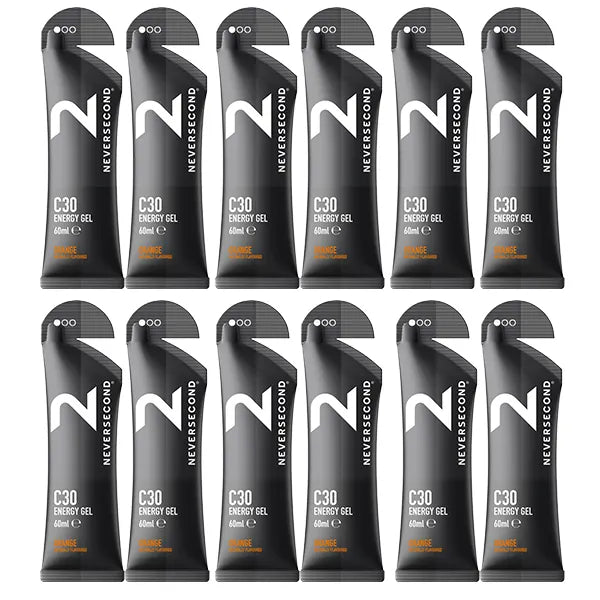 Nutri-Bay | NEVERSECOND - C30 Energy Gel Box (12x60ml) - Goût au choix