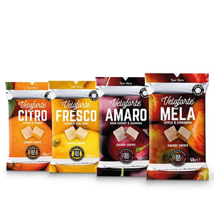 Nutri-bay | VELOFORTE - Cubos Natural Energy Chews - Discovery Pack