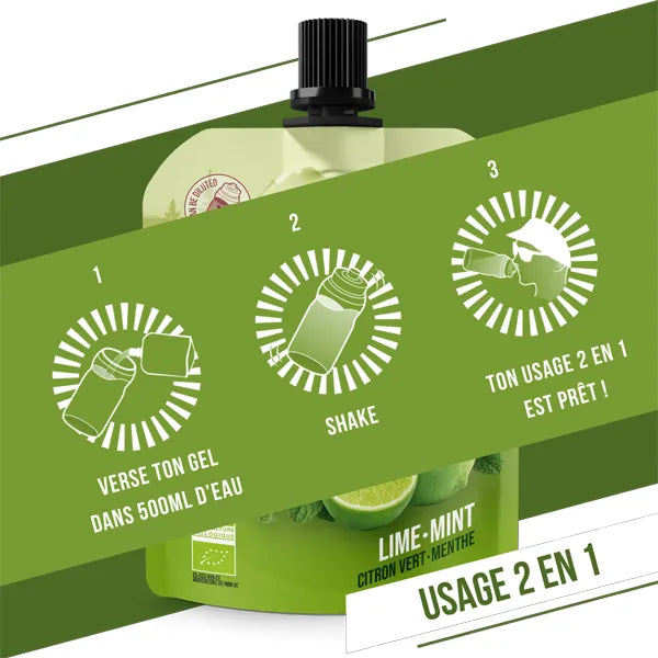 Nutri-Bay | BAOUW - Gel Naturel BIO (85g) - Citron Vert & Menthe