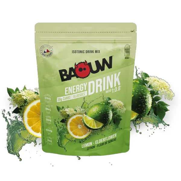 Nutri-Bay | BAOUW - Boisson Énergétique (585g) - Citron & Fleur de Sureau