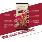 Nutri-Bay | BAOUW - Barre Énergétique BIO EXTRA (50g) - Framboise & Pistache