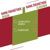 Nutri-Bay | BAOUW - Barre Énergétique BIO EXTRA (50g) - Framboise & Pistache