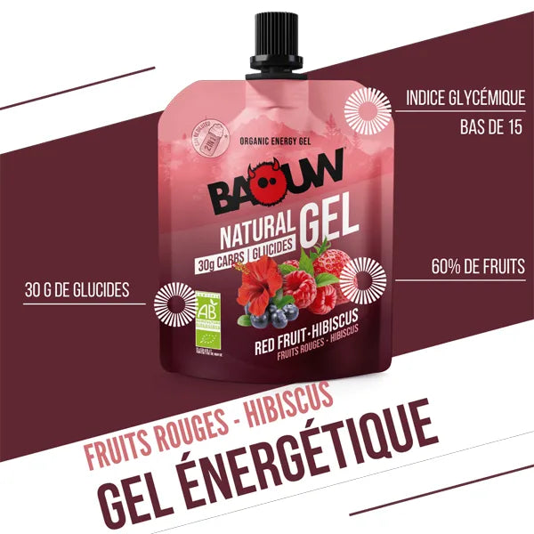 Nutri-Bay | BAOUW - Gel Naturel BIO (85g) - Fruits Rouges & Hibiscus