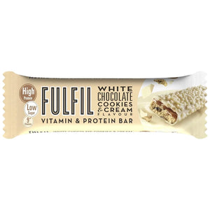 Nutri-Bay | FULFIL - Vitamin & Protein Bar (55g) - White Chocolate Cookies & Cream