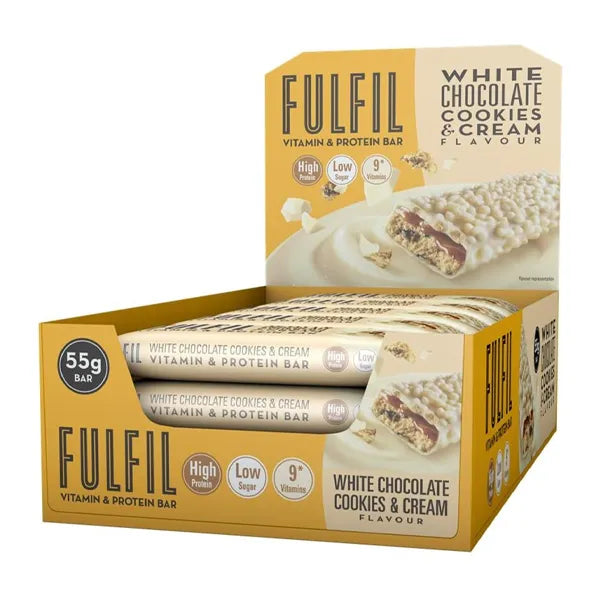 FULFIL - Vitamin & Protein Bar BOX (15x55g) - Goût au Choix