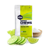GU CHEWS - Gommes Énergétiques (60g) - Citron Vert Salé