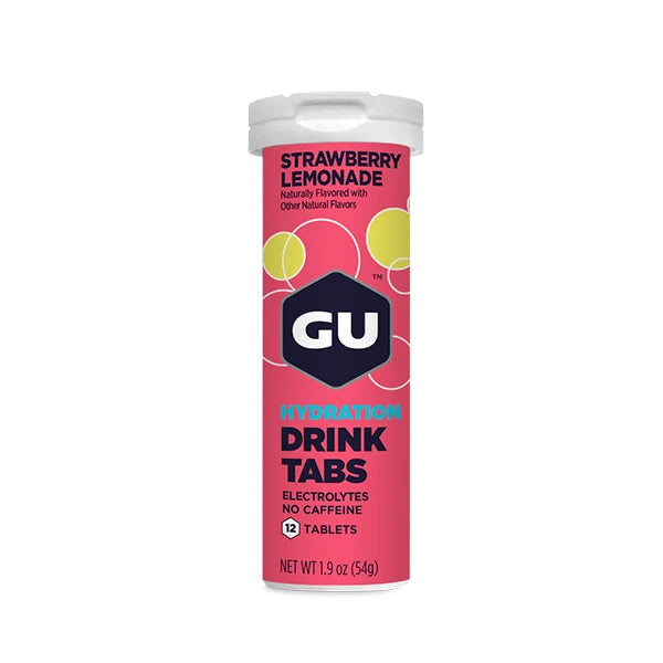 Nutri-bay | GU ENERGY - Hydration Drink Tabs (12x4,5g) - Strawberry Lemon