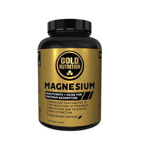 Nutri-Bay | GoldNutrition - Magnesium (60 Capsules) | Récupération & Énergie