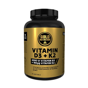 Nutri-Bay | GoldNutrition - Vitamine D3 2000 UI + K2