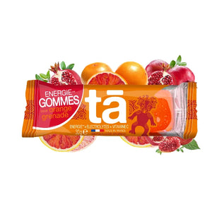 Nutri-Bay | TA ENERGY - Gommes Énergétique (30g) - Orange Sanguine & Grenade
