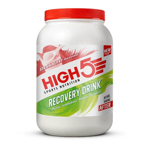 Nutri-bay | HIGH5 - Recovery Drink (1,6kg) - Strawberry Milkshake {NOUVELLE FORMULE}