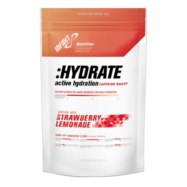 Nutri-Bay | Infinit Nutrition - Hydrate Caffeine Boost (911g) - Strawberry Lemon