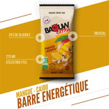 Nutri-Bay | BAOUW - Barre Énergétique BIO EXTRA (50g) - Mangue & Cajou