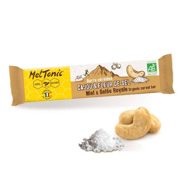 Nutri-bay | MELTONIC - Barre céréales Bio - Noix de Cajou & Fleur de Sel