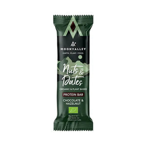 Nutri-Bay | MOONVALLEY - Organic Nuts & Dates Protein Bar (45g) - Chocolate & Hazelnut