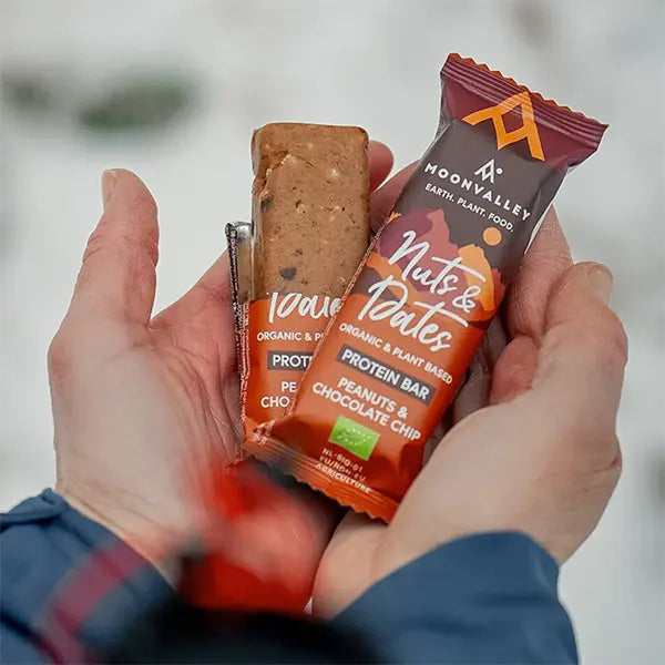Nutri-Bay | MOONVALLEY - Organic Nuts & Dates Protein Bar - Peanuts & Chocolat Chip