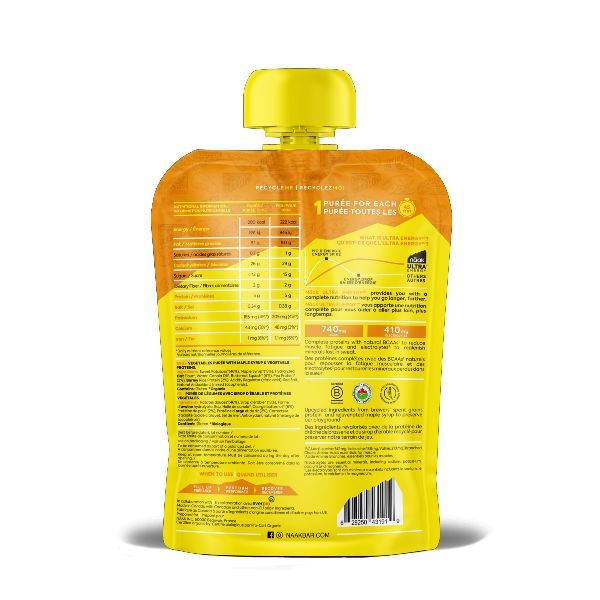 Nutri-Bay | NAAK - Ultra Energy Purée (90g) - Sweet Potatoes & Butternut Squash