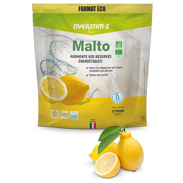 Nutri-Bay | Overstim's - Malto BIO (1.8kg) - Citron