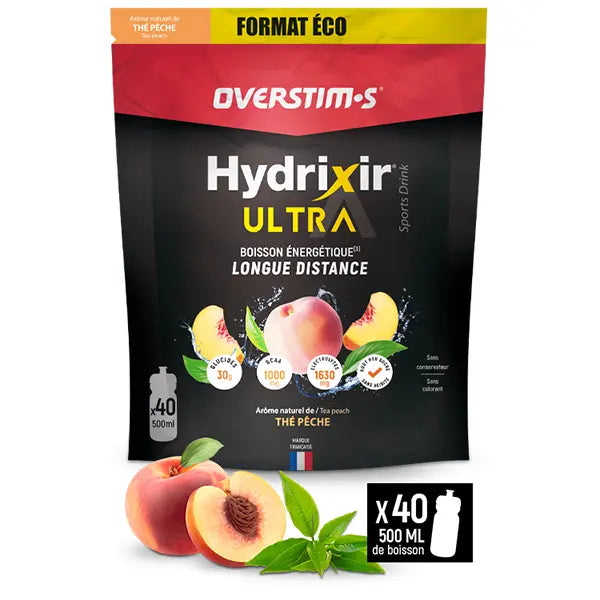 Nutri-bay | Overstim's - Hydrixir Ultra (1.6kg) - Thé Pêche