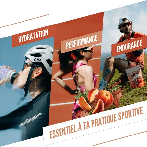 Nutri-Bay | BAOUW - Boisson Énergétique (585g) - Pêche & Romarin