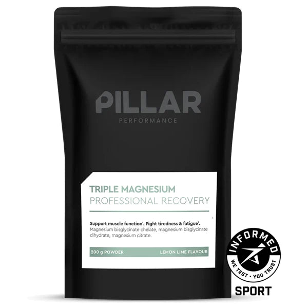 Nutri-Bay | PILLAR -  Triple Magnesium Powder (200g - sachet) - Lemon & Lime