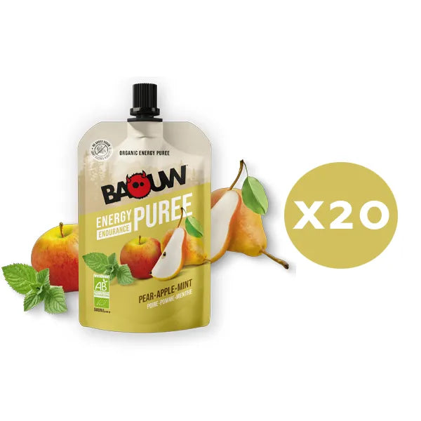 Nutri-Bay | BAOUW - Boîte 20 Purées Énergétiques Bio (90g) -  Goût au choix