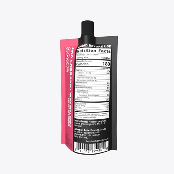 Nutri-Bay | Brutal Salty Energy (56g) - Raspberry