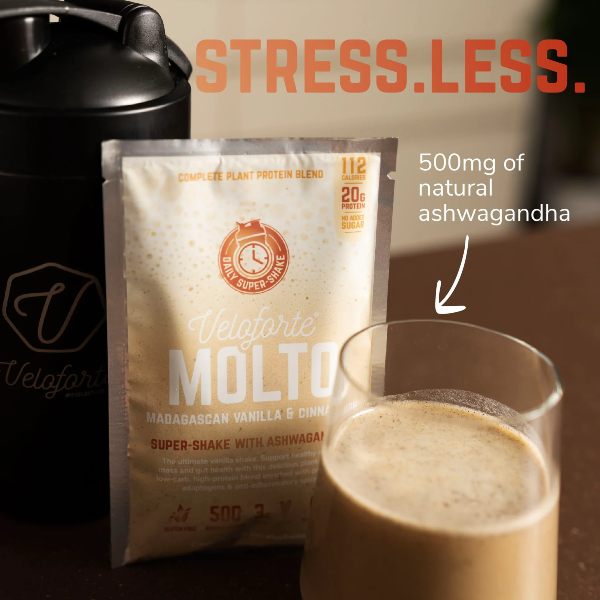 Molto - Recovery Protein Shake (36g) - Vanilla & Cinnamon - DDM 30.11.2025