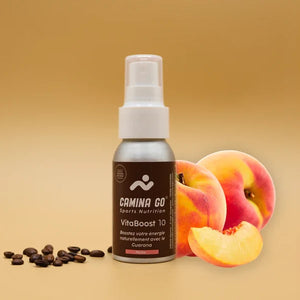 Nutri-Bay | CAMINA GO - VitaBoost - 10h d'effort - Pêche & Guarana (11ml)