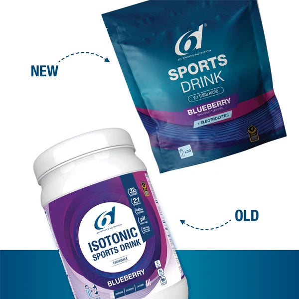 Nutri-Bay | 6D Sports Nutrition - Sports Drink (1kg) - Blueberry