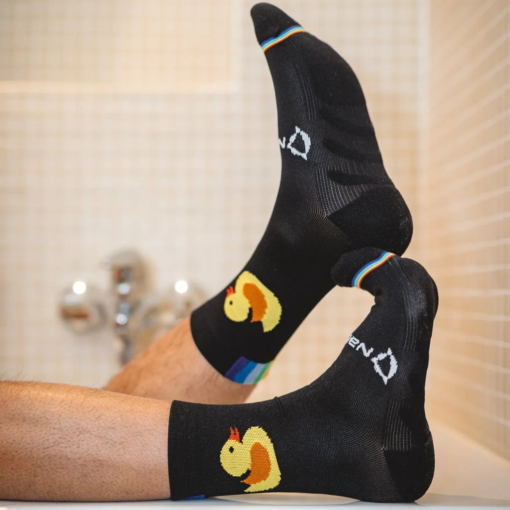 Rainbows - Paire de Chaussettes - Chun the Duck