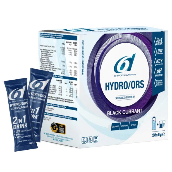 Nutri-Bay | 6D - HYDRO/ORS (28x6g) - Blackcurrant