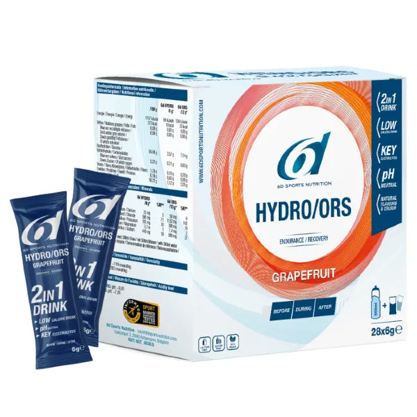 Nutri-Bay | 6D - HYDRO/ORS (28x6g) - Grapefruit