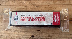 Nutri-Bay | APIRUN - Barre Protéinée Salée (30g) - Amandes, Miel, Courges & Romarin