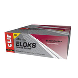 Nutri-bay CLIF BLOKS - Gommes Energétique (60g) - Black Cherry (Caffeine) - box