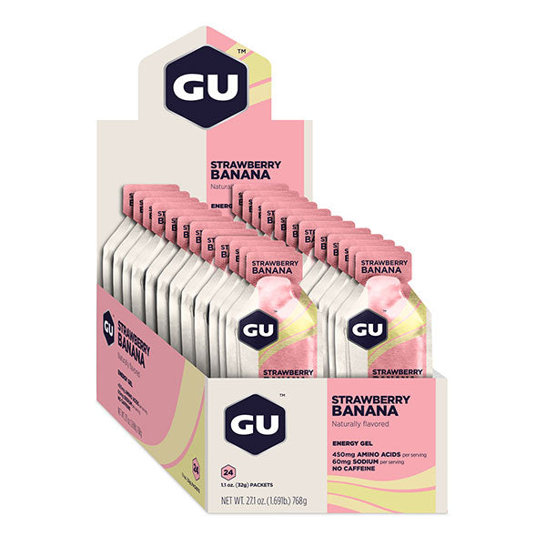 Nutri-bay | GU ENERGY - Gel Énergétique Box (24x32g) - Strawberry Banana